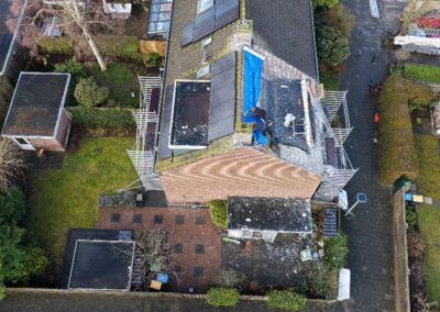 Renovatiewerkzaamheden in Sassenheim